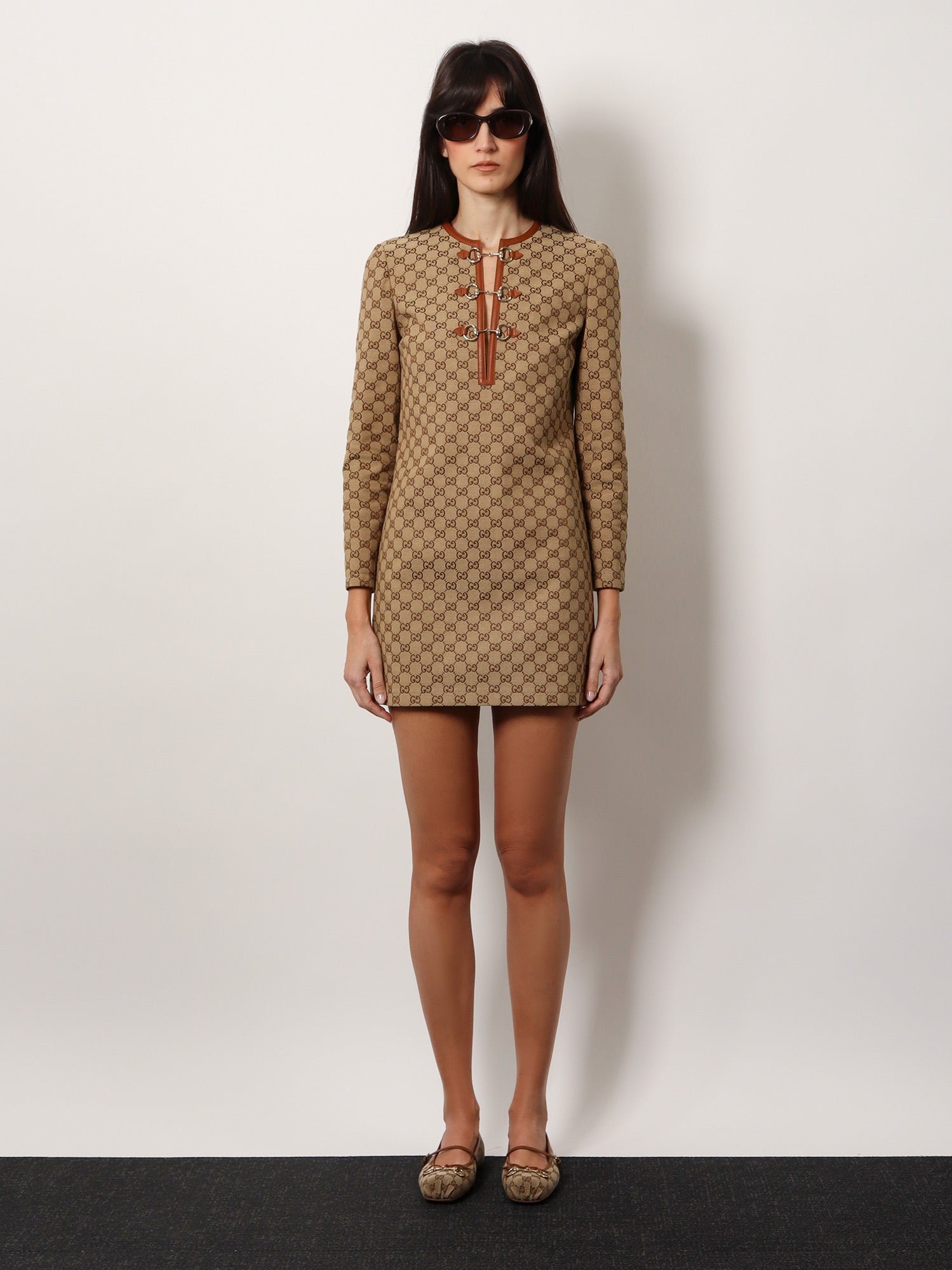gucci-cotton-blend-dress-with-all-over-gg-print