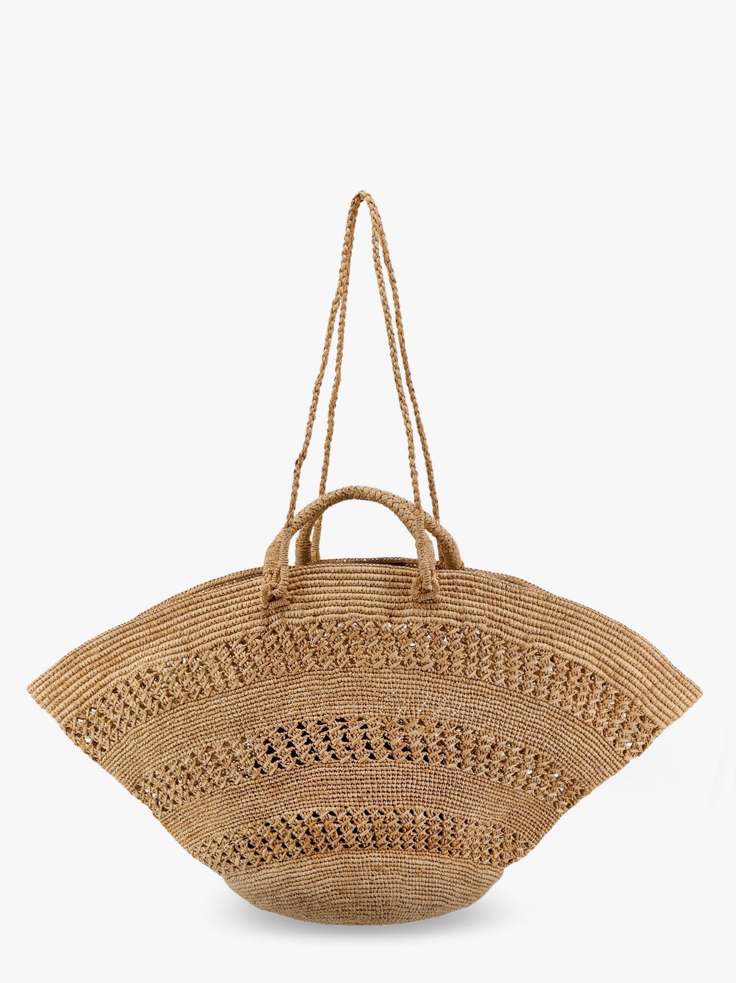 ibeliv-sol-perforated-rafia-handbag