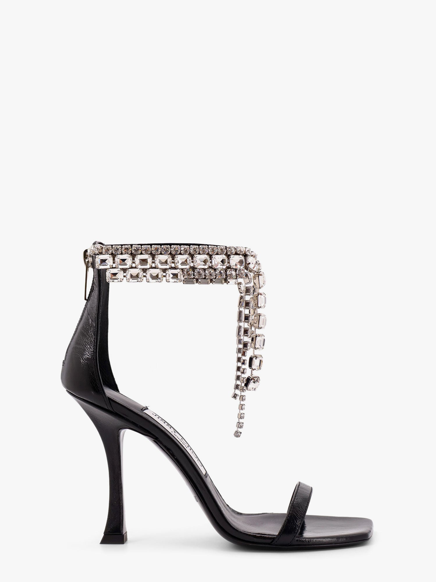 jimmy-choo-black-vintage-leather-sandals-with-crystals-detail