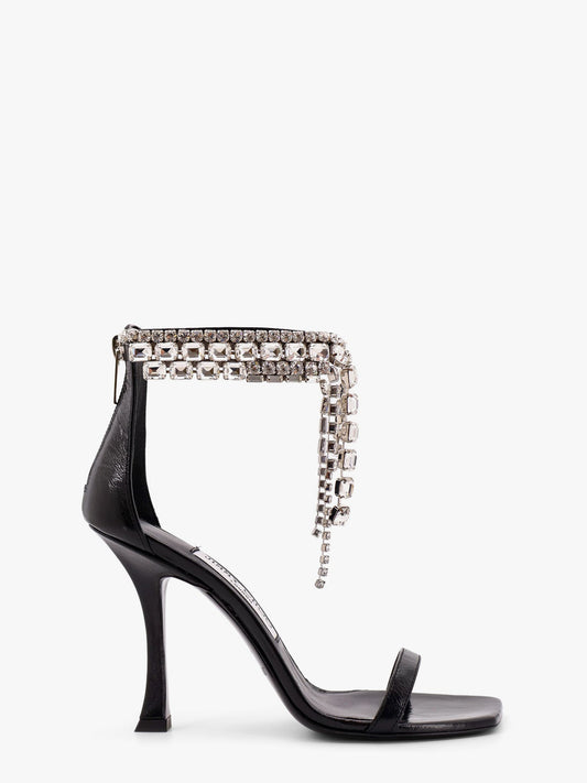 jimmy-choo-black-vintage-leather-sandals-with-crystals-detail