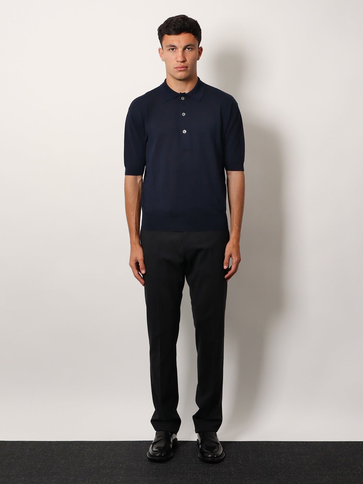 lardini-viscose-and-cotton-knit-polo-shirt