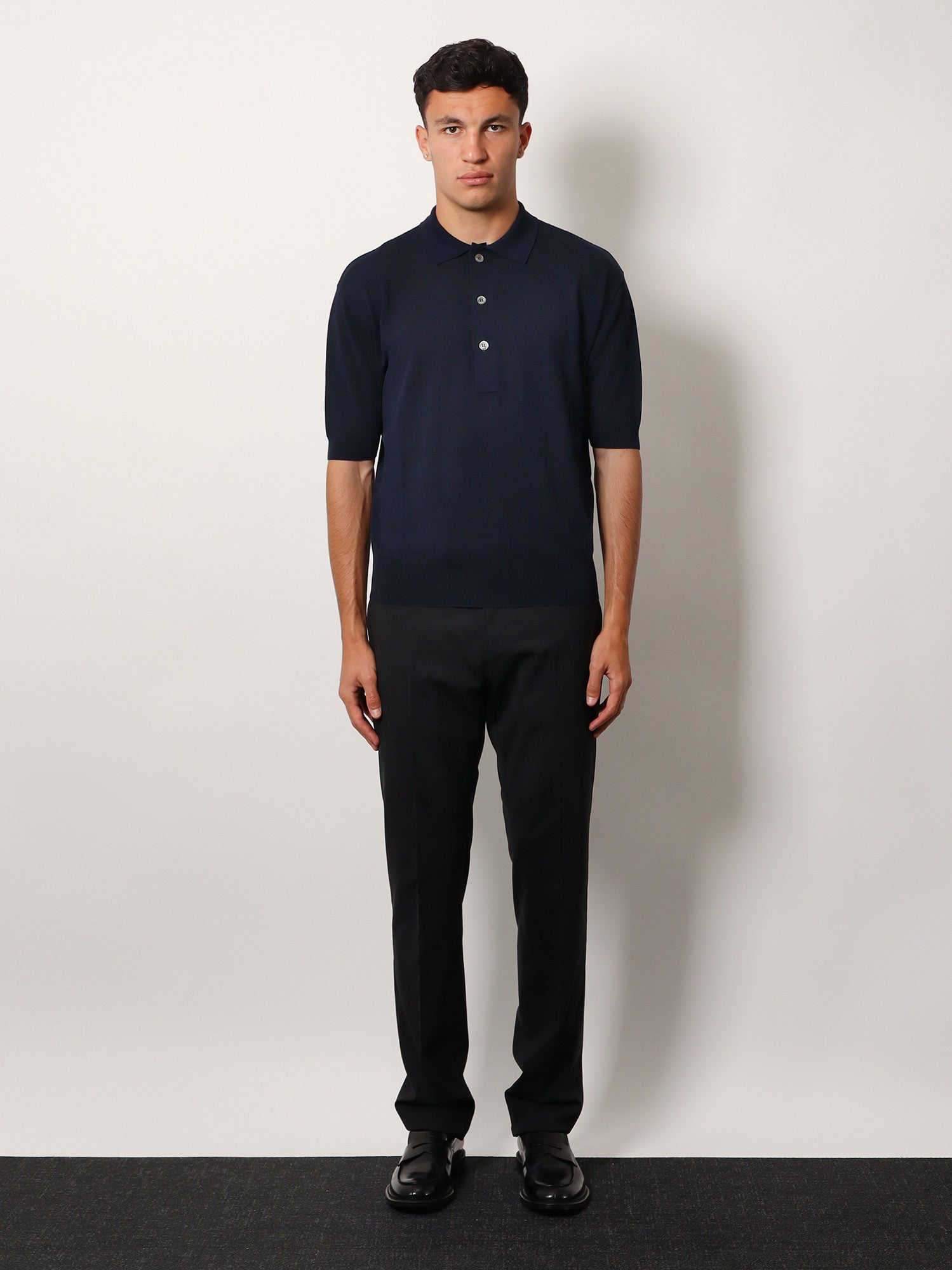 lardini-viscose-and-cotton-knit-polo-shirt