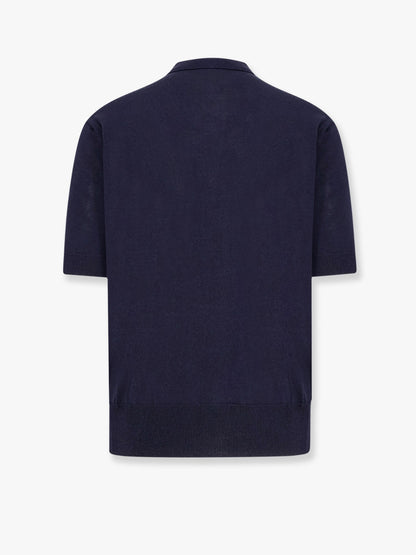 lardini-viscose-and-cotton-knit-polo-shirt