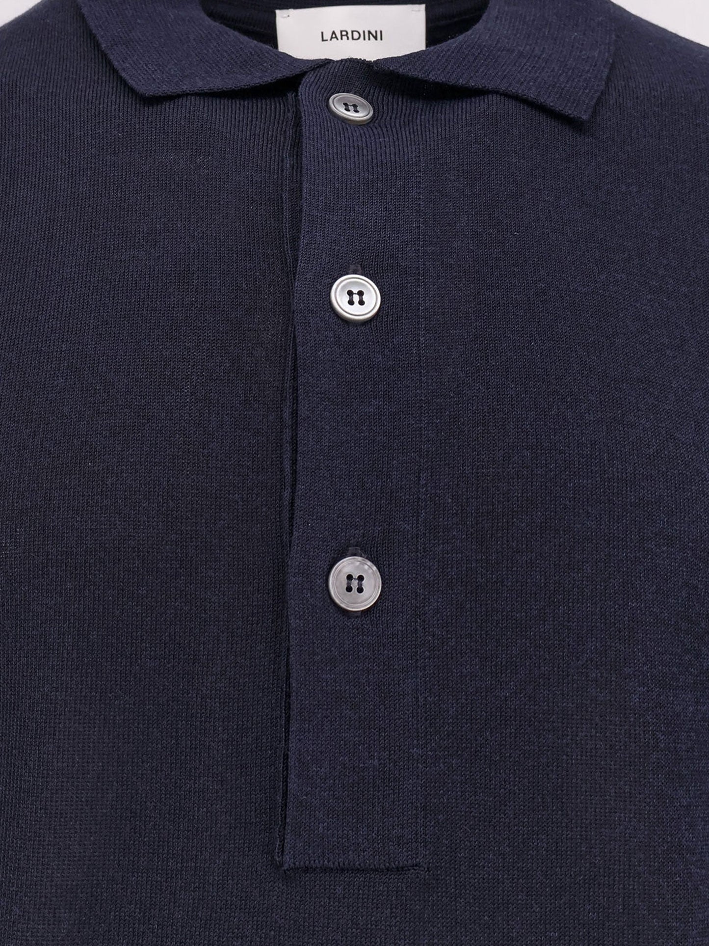 lardini-viscose-and-cotton-knit-polo-shirt