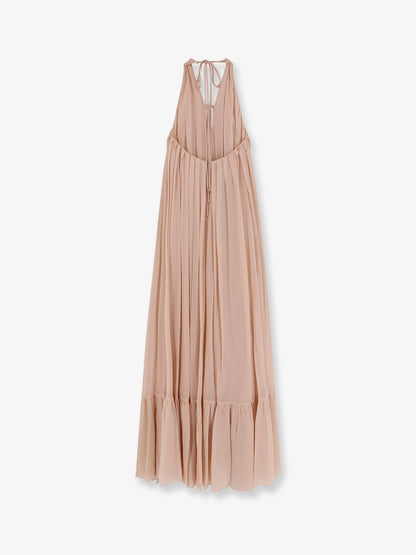 pinko-venturone-chiffon-long-dress