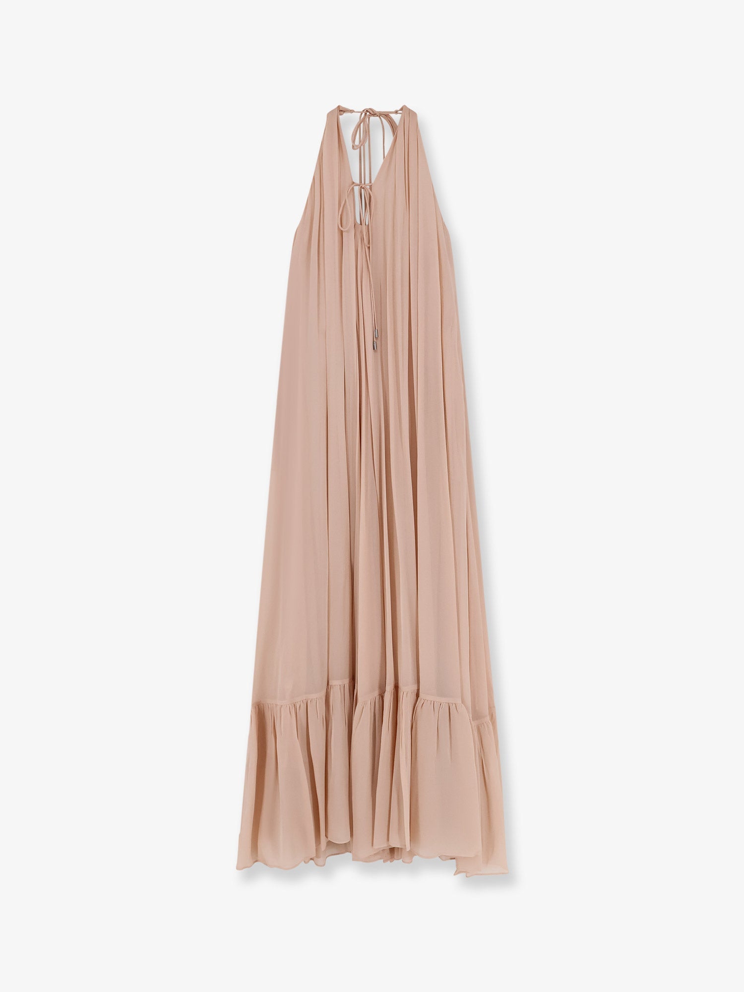 pinko-venturone-chiffon-long-dress