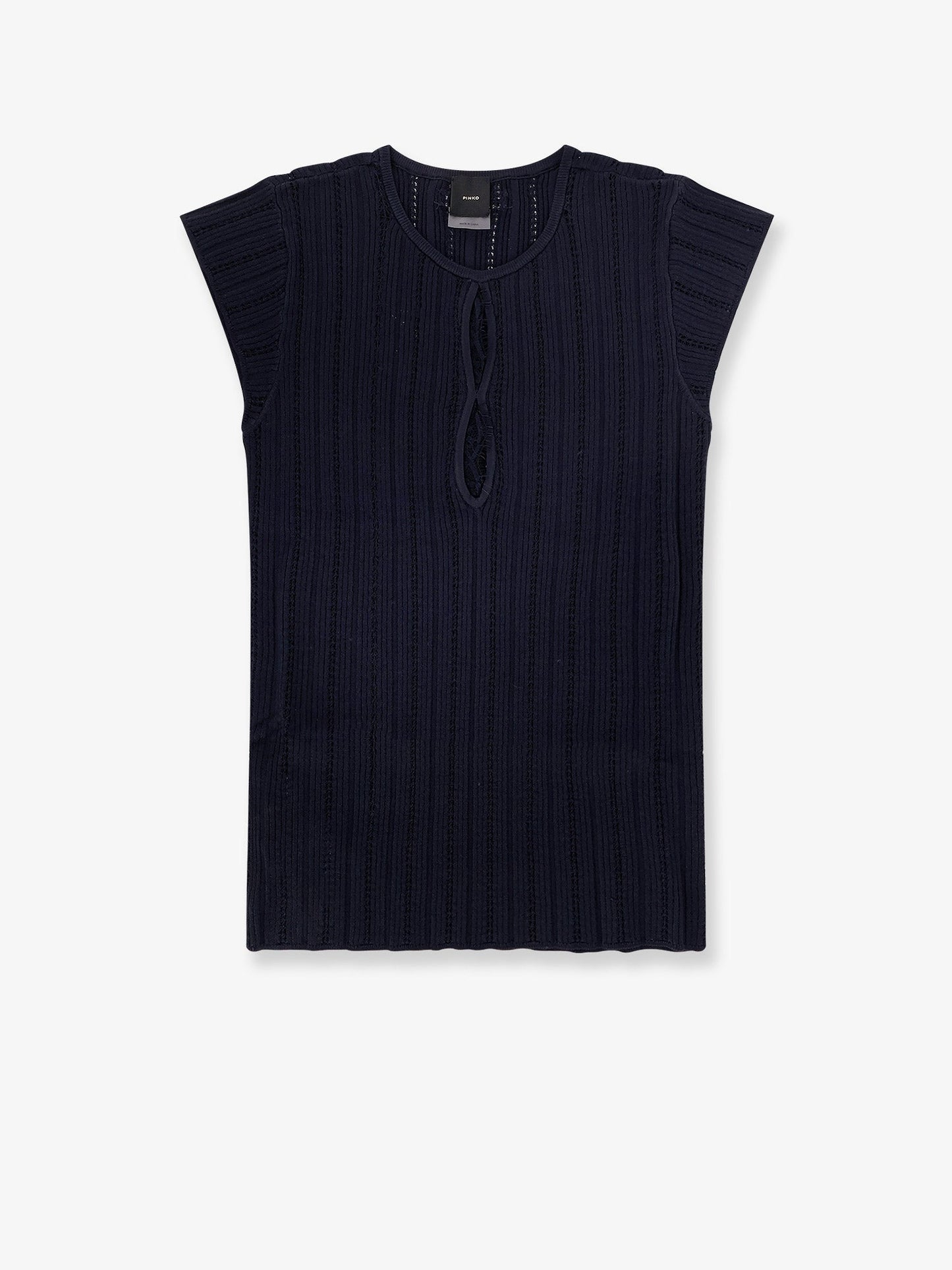 pinko-tofane-ribbed-viscose-blend-sweater