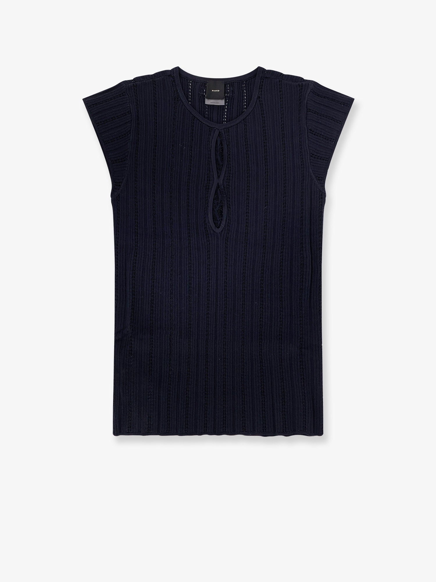 pinko-tofane-ribbed-viscose-blend-sweater