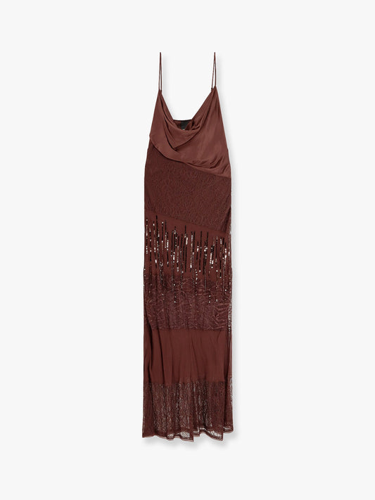 pinko-ibis-satin-and-lace-long-dress