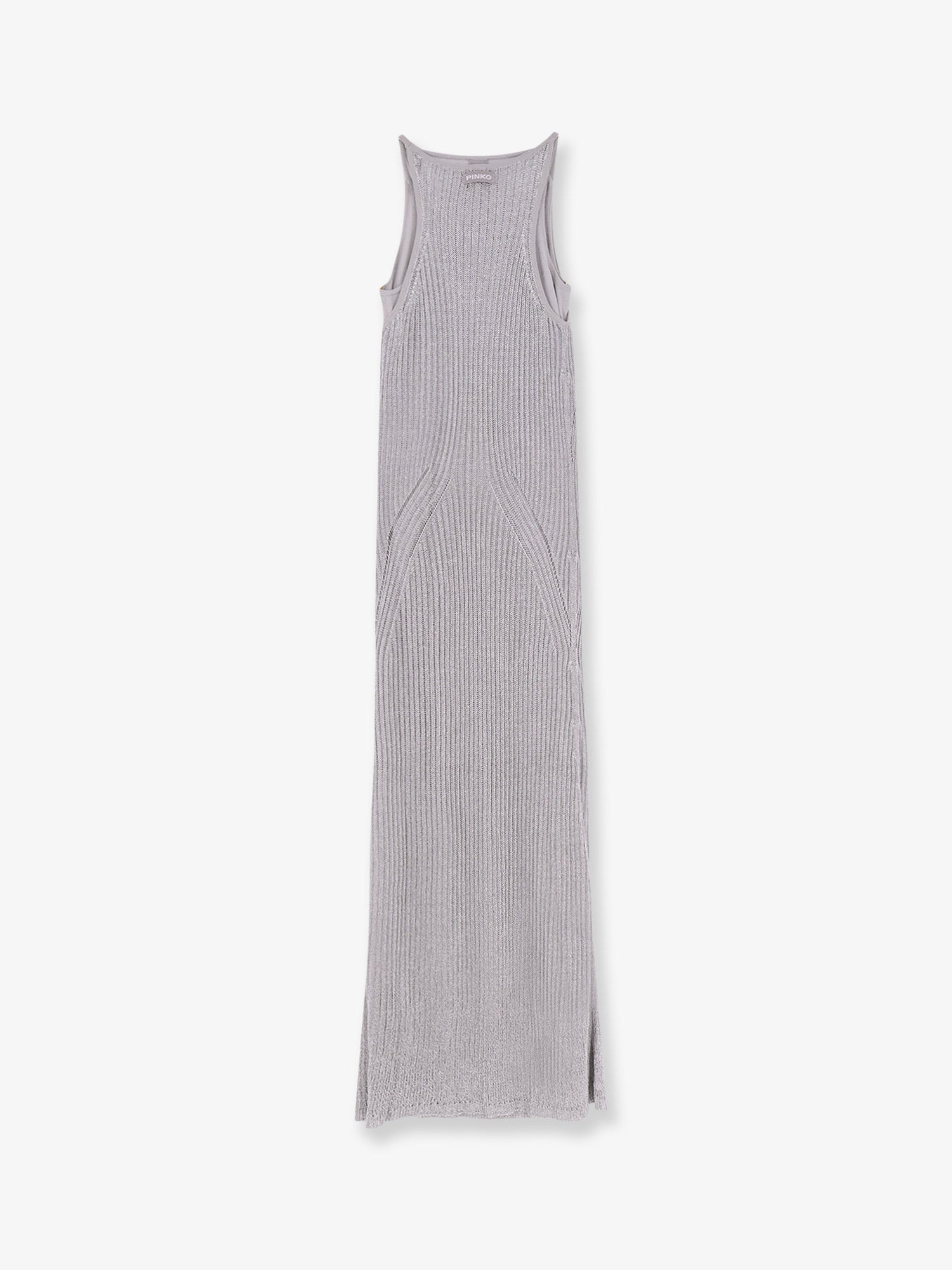 pinko-nelson-viscose-and-metallised-fibre-long-dress