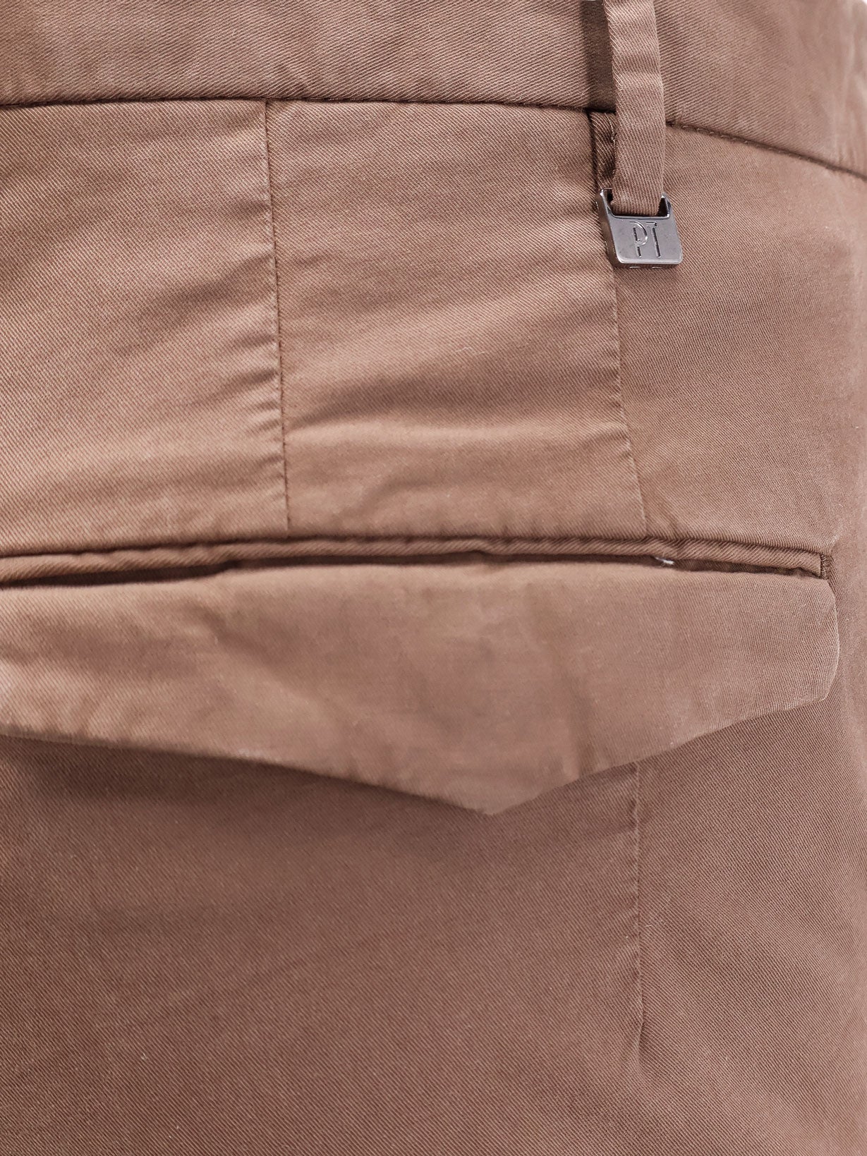 pt-torino-stretch-cotton-trouser-with-logo-metal-charm