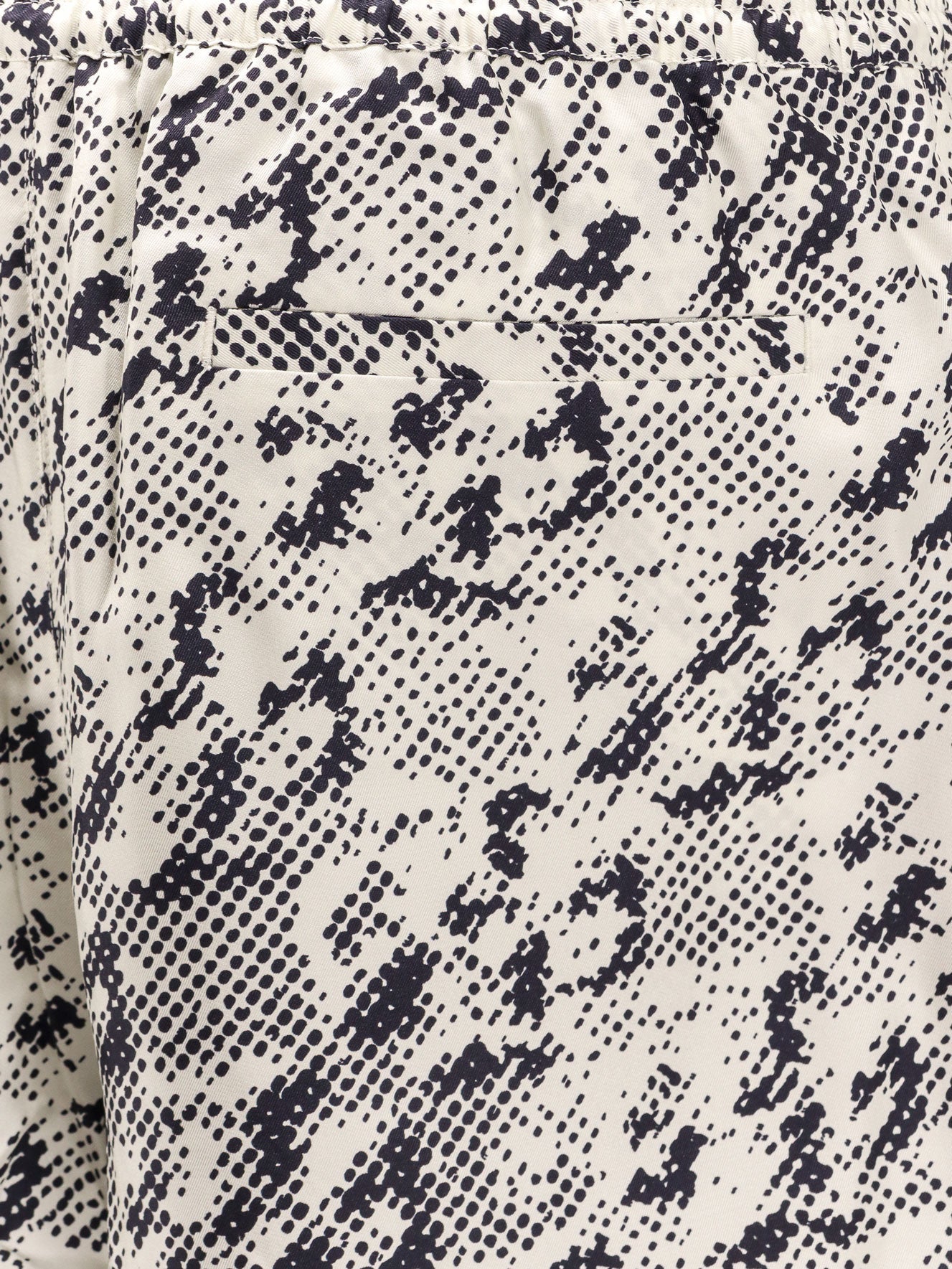 tory-burch-silk-shorts-with-pixelated-logo-print