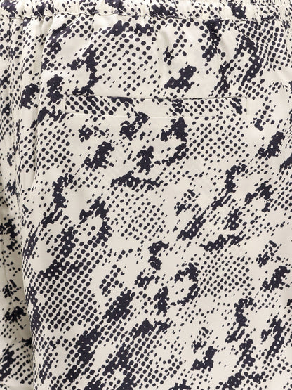 tory-burch-silk-shorts-with-pixelated-logo-print