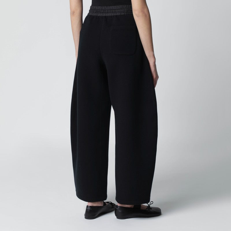 Black jogging trousers