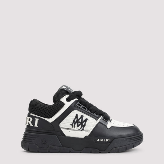 cow leather sneakers-image-1