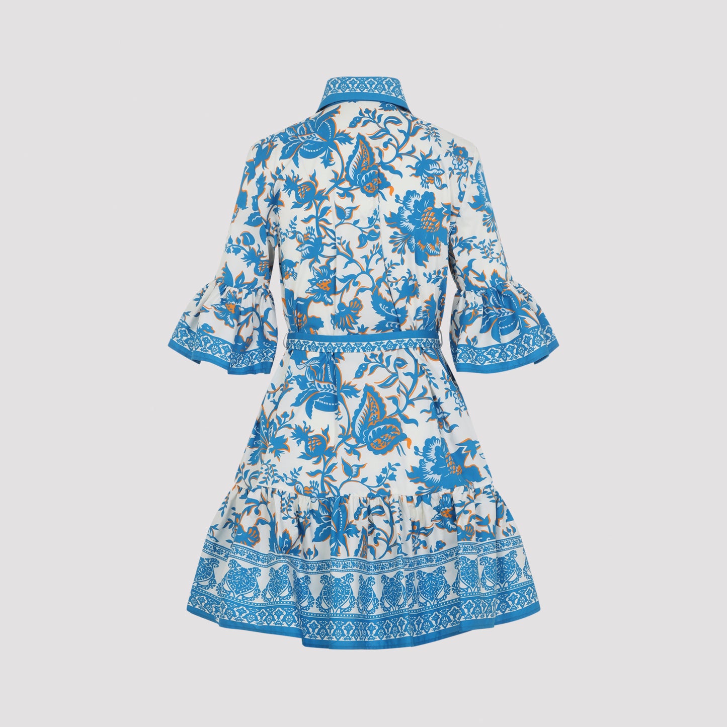 Mini Shirt Dress With Belt