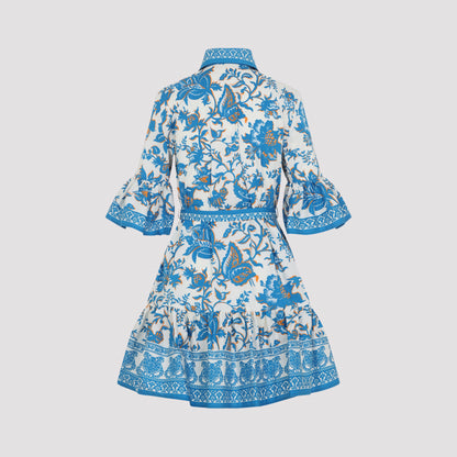 Mini Shirt Dress With Belt