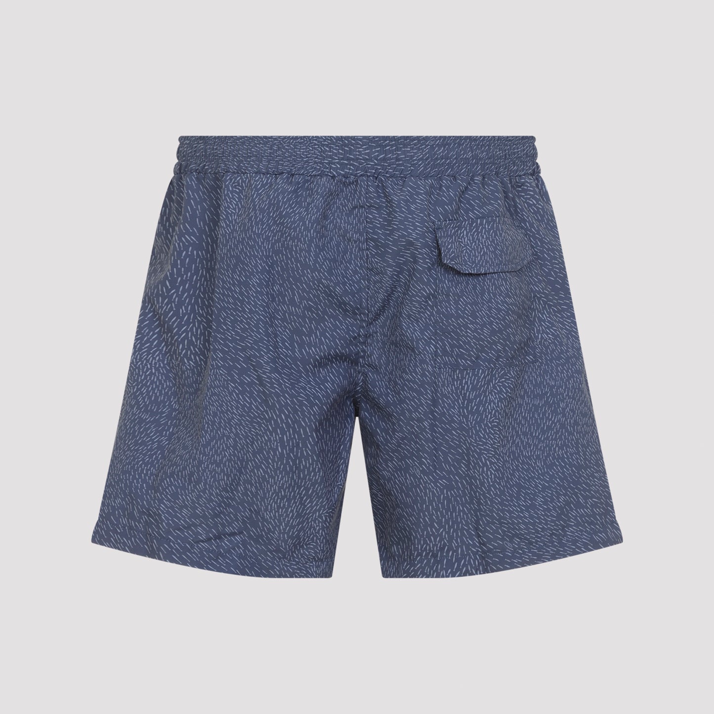 Blue 17CM Polyester Swim Shorts