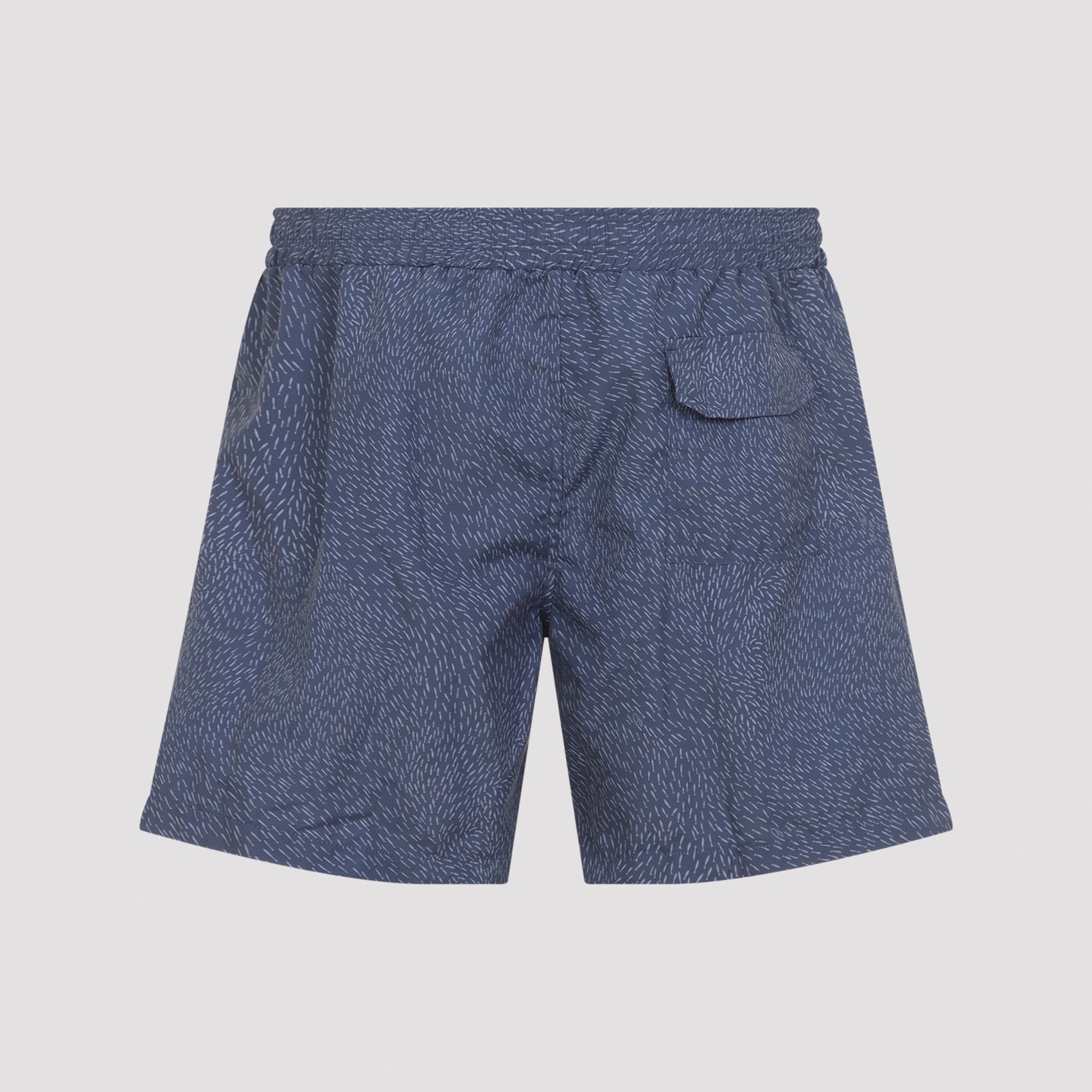 Blue 17CM Polyester Swim Shorts