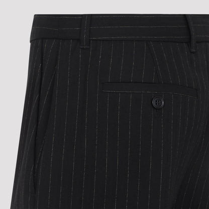 Pinstripe Lurex Tailoring Pants