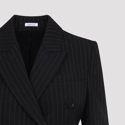 Pinstripe Lurex Tailoring Jacket