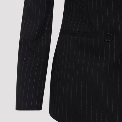 Pinstripe Lurex Tailoring Jacket