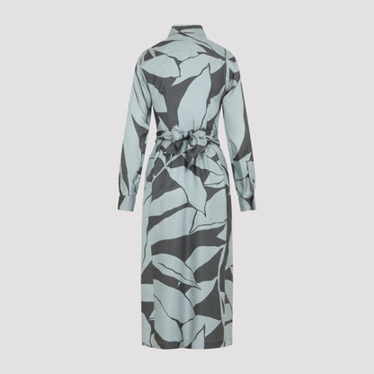 Robinia Twill Printed Dress