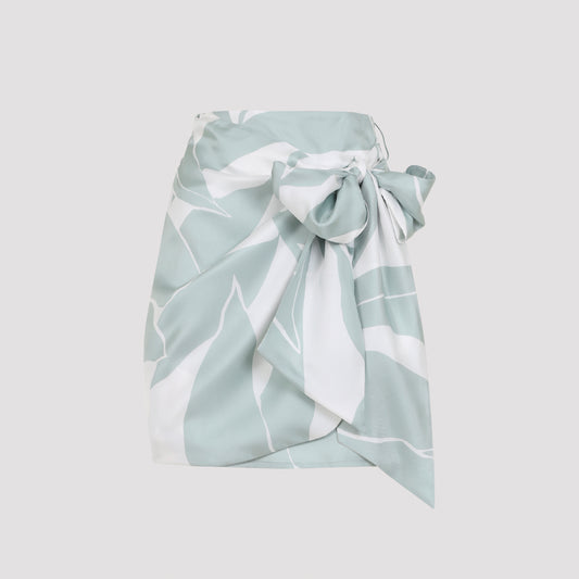 Strano Printed Mini Skirt