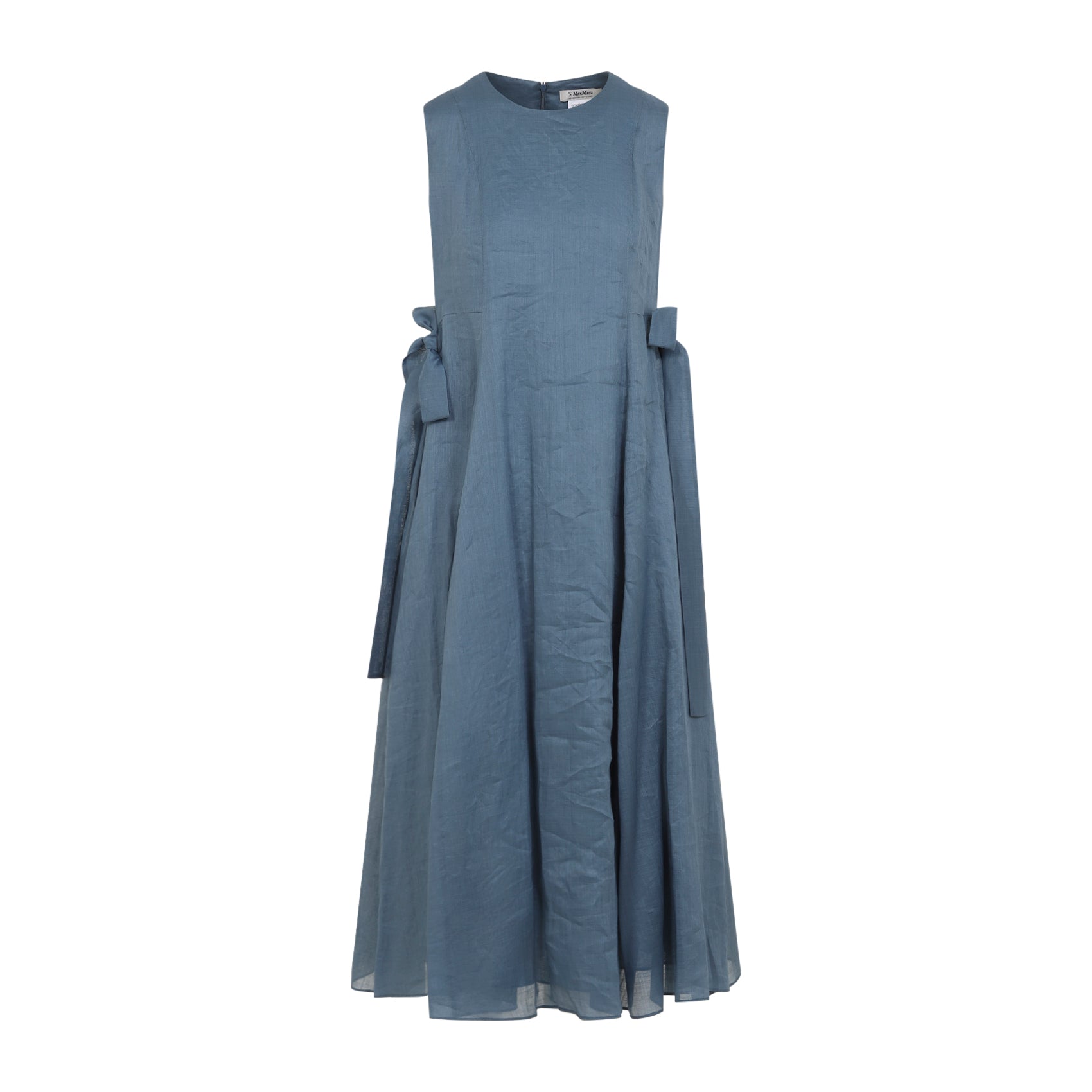 Aquile Linen Long Dress