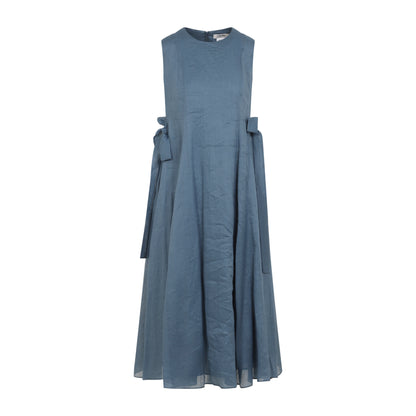 Aquile Linen Long Dress
