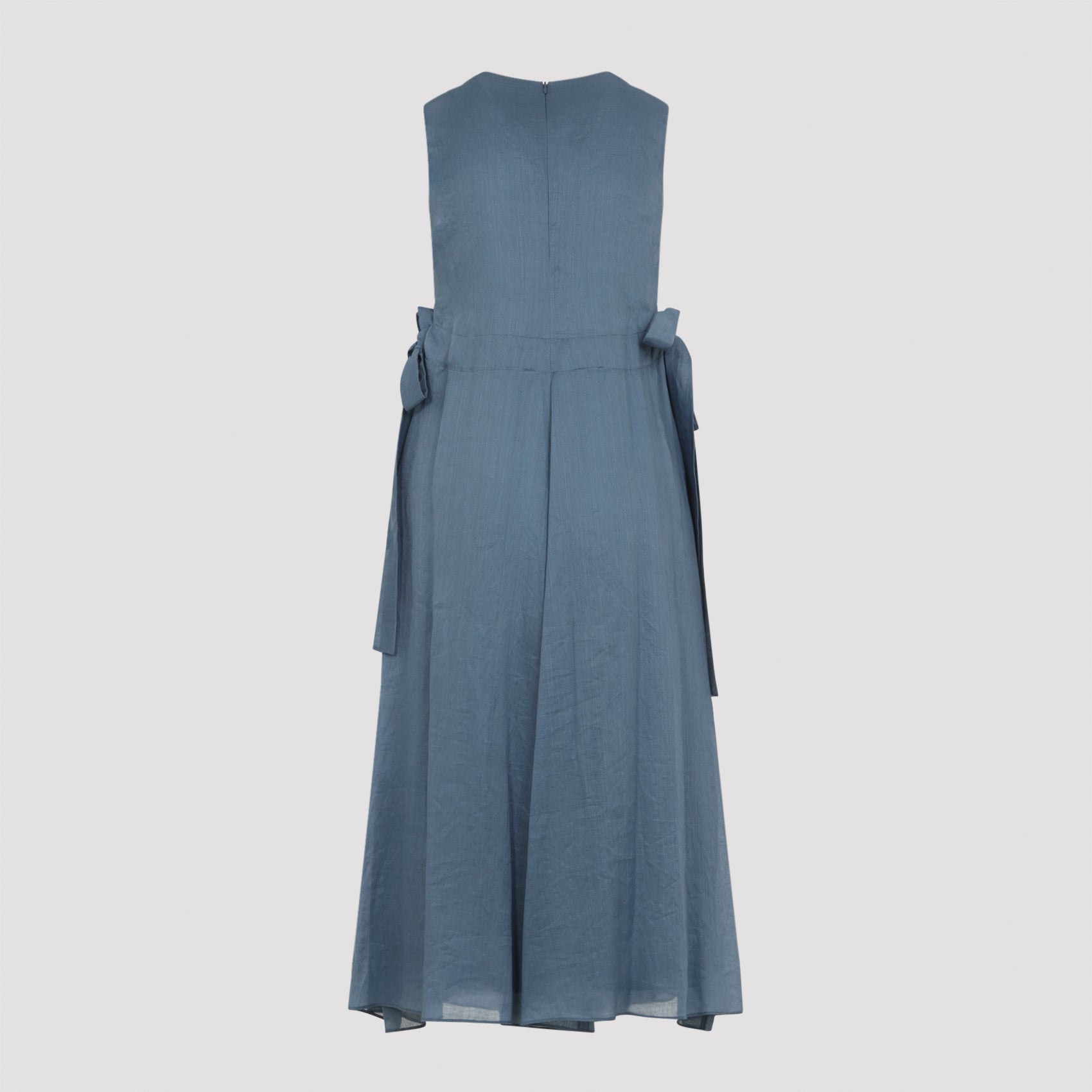 Aquile Linen Long Dress