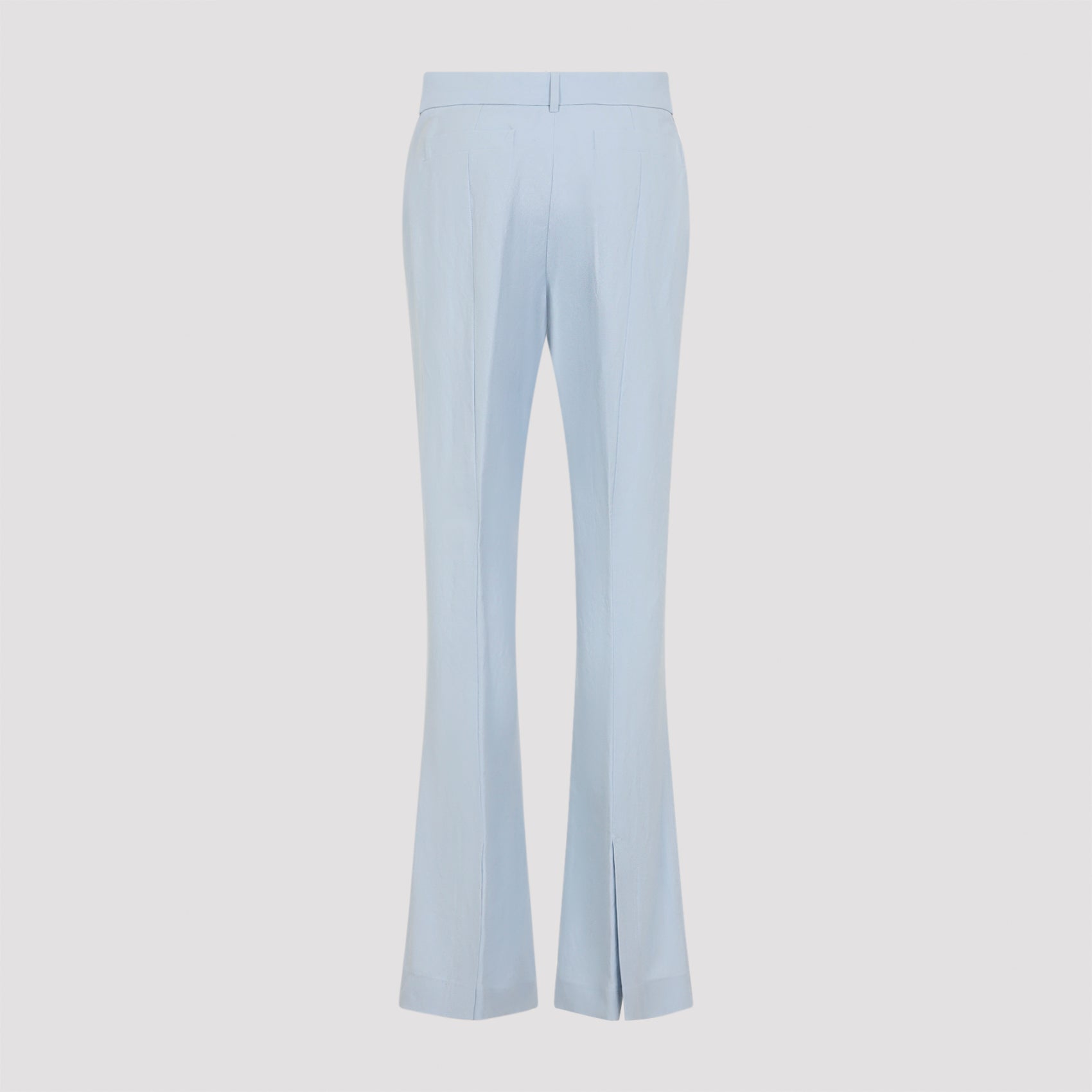 Light Blue Fragola Viscose Pants
