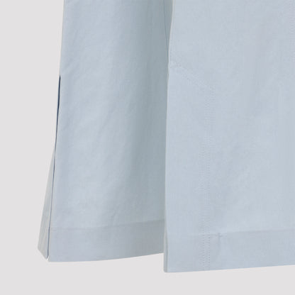 Light Blue Fragola Viscose Pants