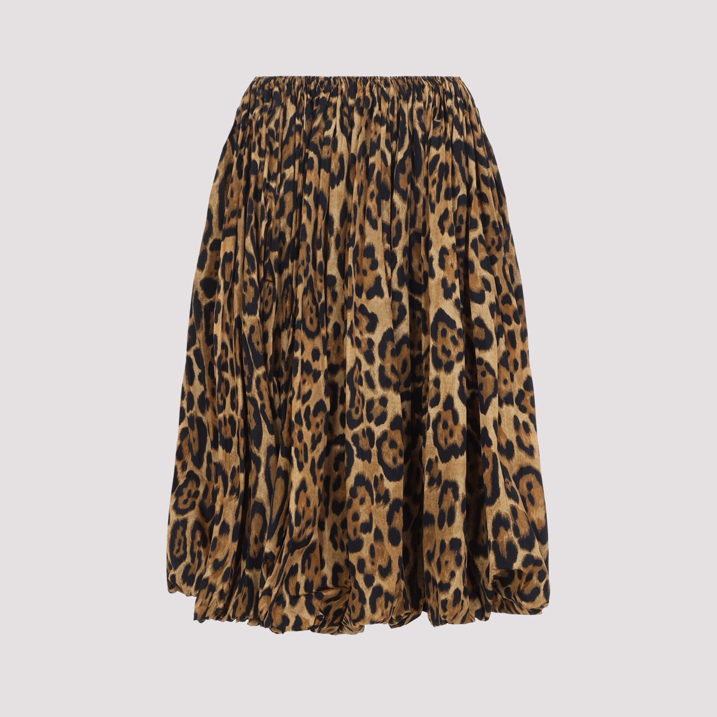 Caramel Brown A Line Skirt