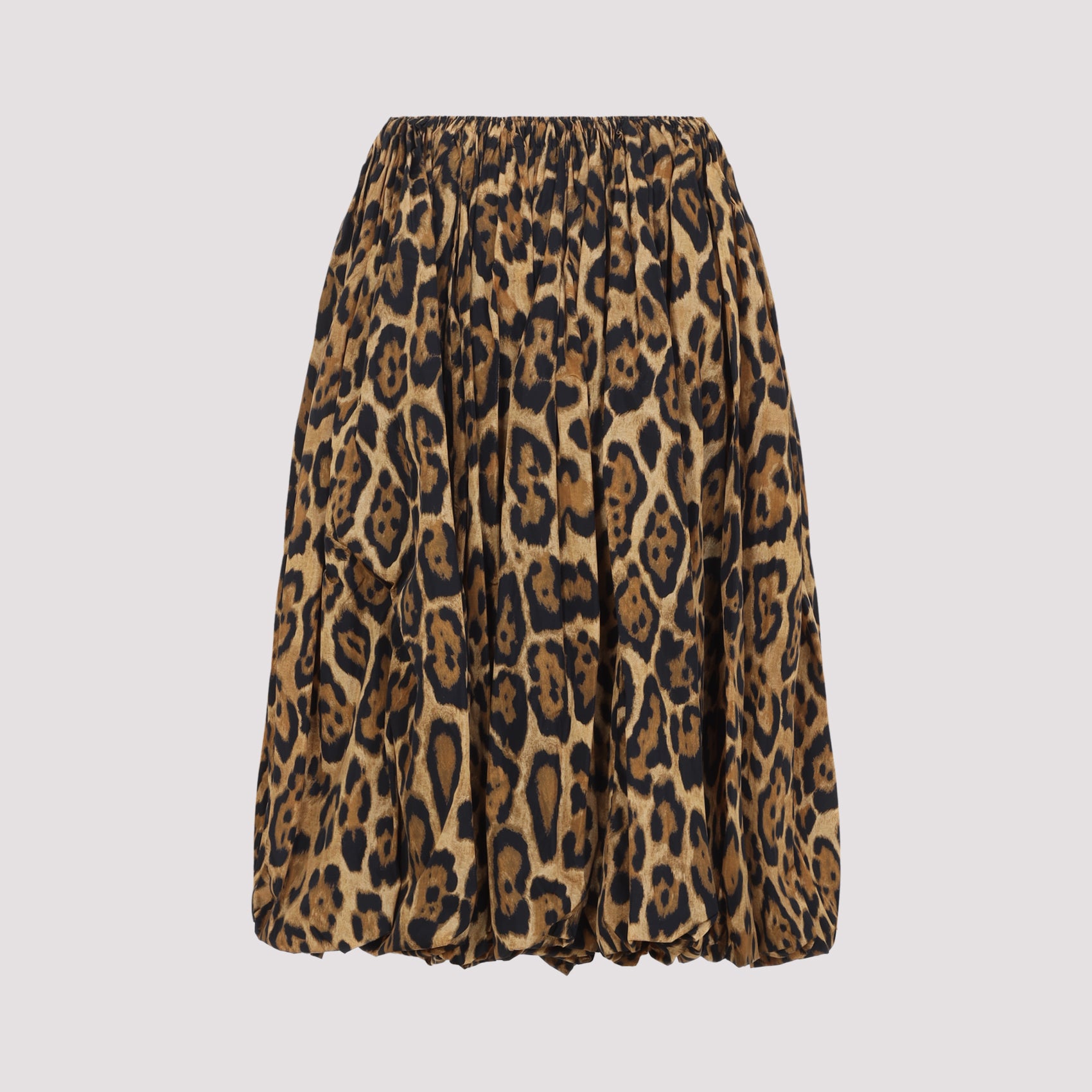 Caramel Brown A Line Skirt