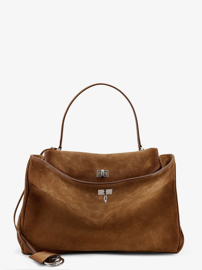 Rodeo M suede shoulder bag