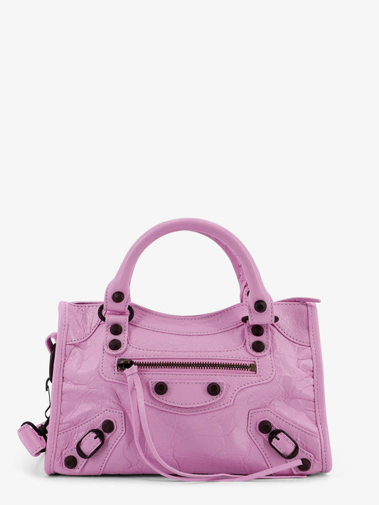 Leather The City Mini Bag handbag