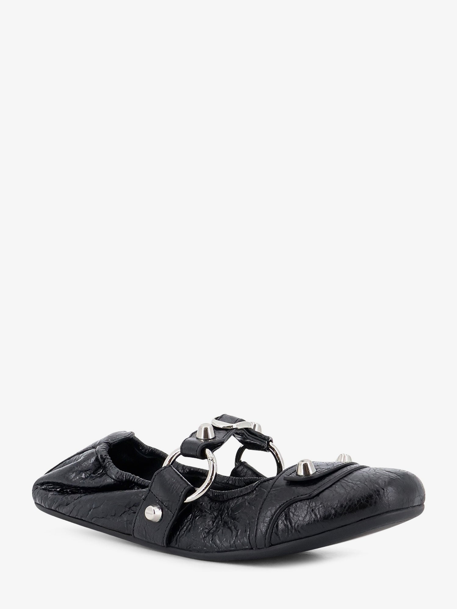 City Flat L005 leather ballerinas