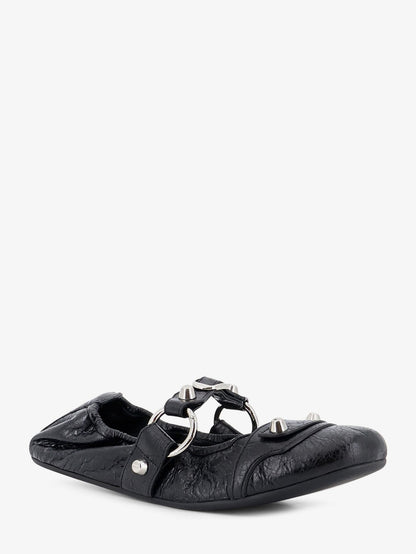 City Flat L005 leather ballerinas