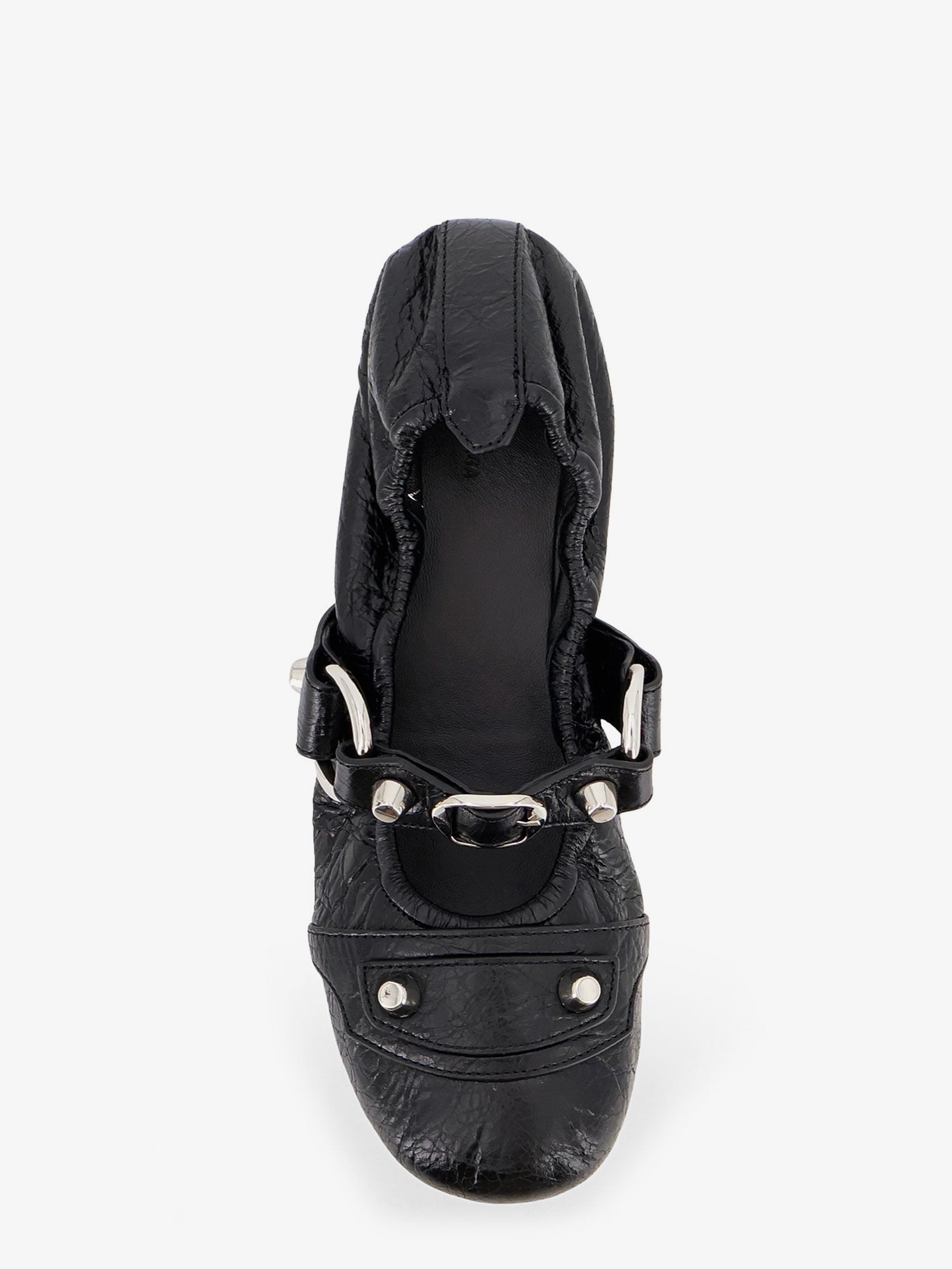 City Flat L005 leather ballerinas