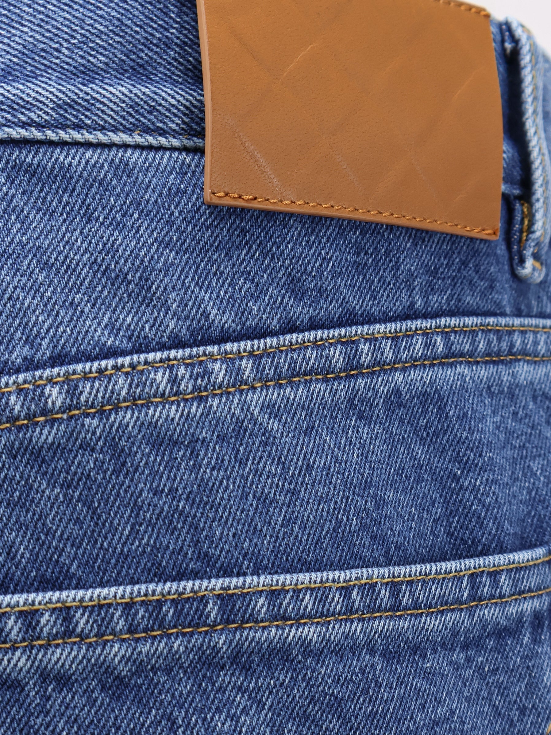 Medium Indigo Washed Jeans