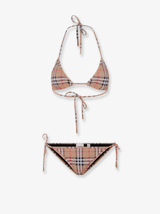 Cobb bikini with Traditional Check pattern