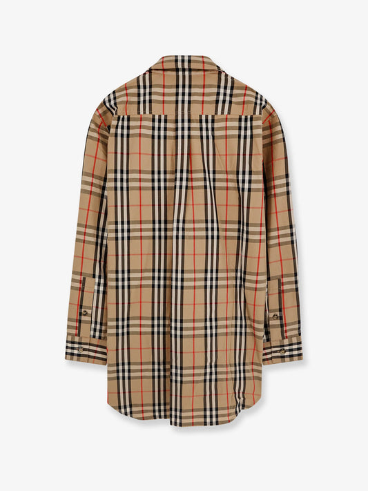 Cotton shirt with Check print