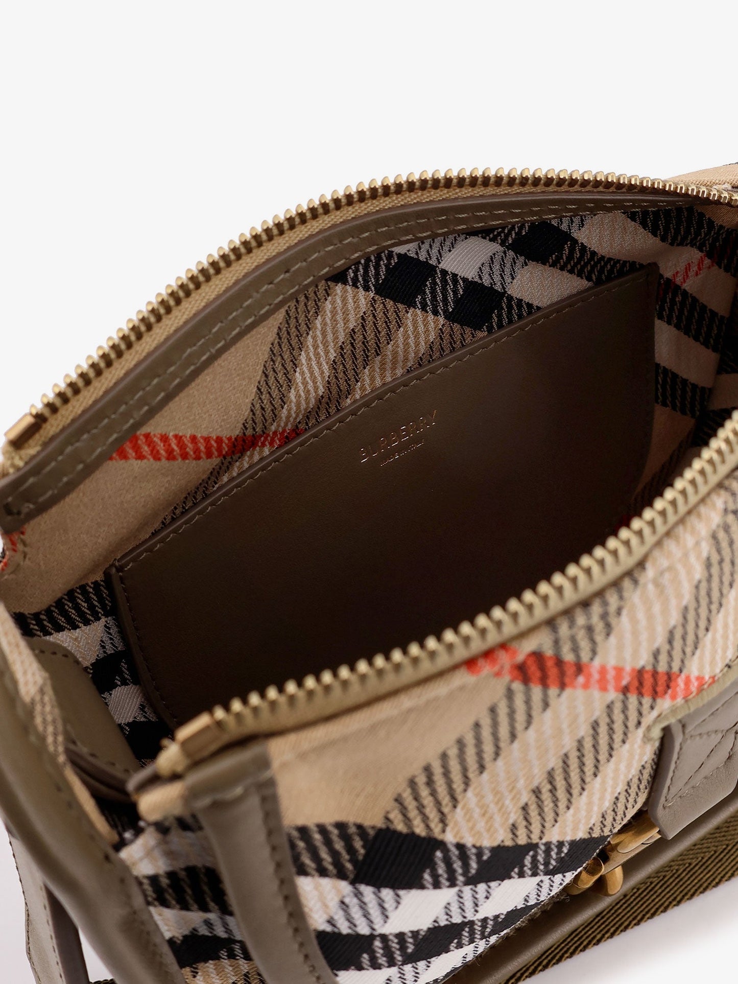 B clip mini water-repellent canvas crossbody bag