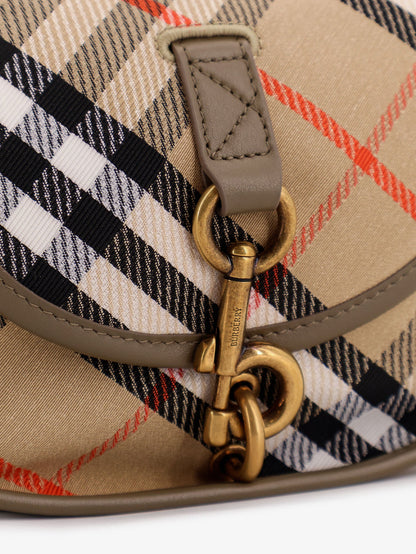 B clip mini water-repellent canvas crossbody bag