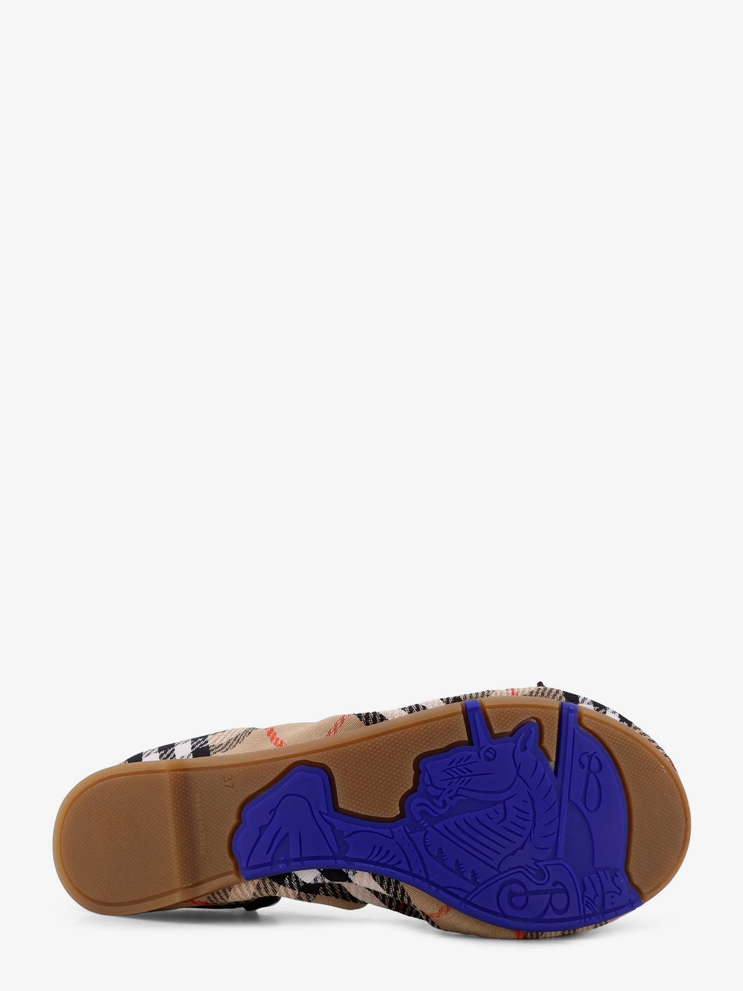 Fawn Ballerinas with Traditional Check motif