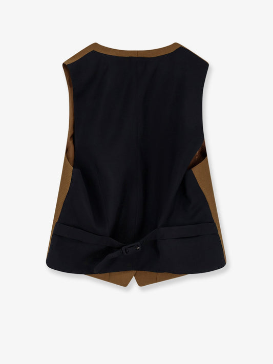 Warren wool and mohair vest