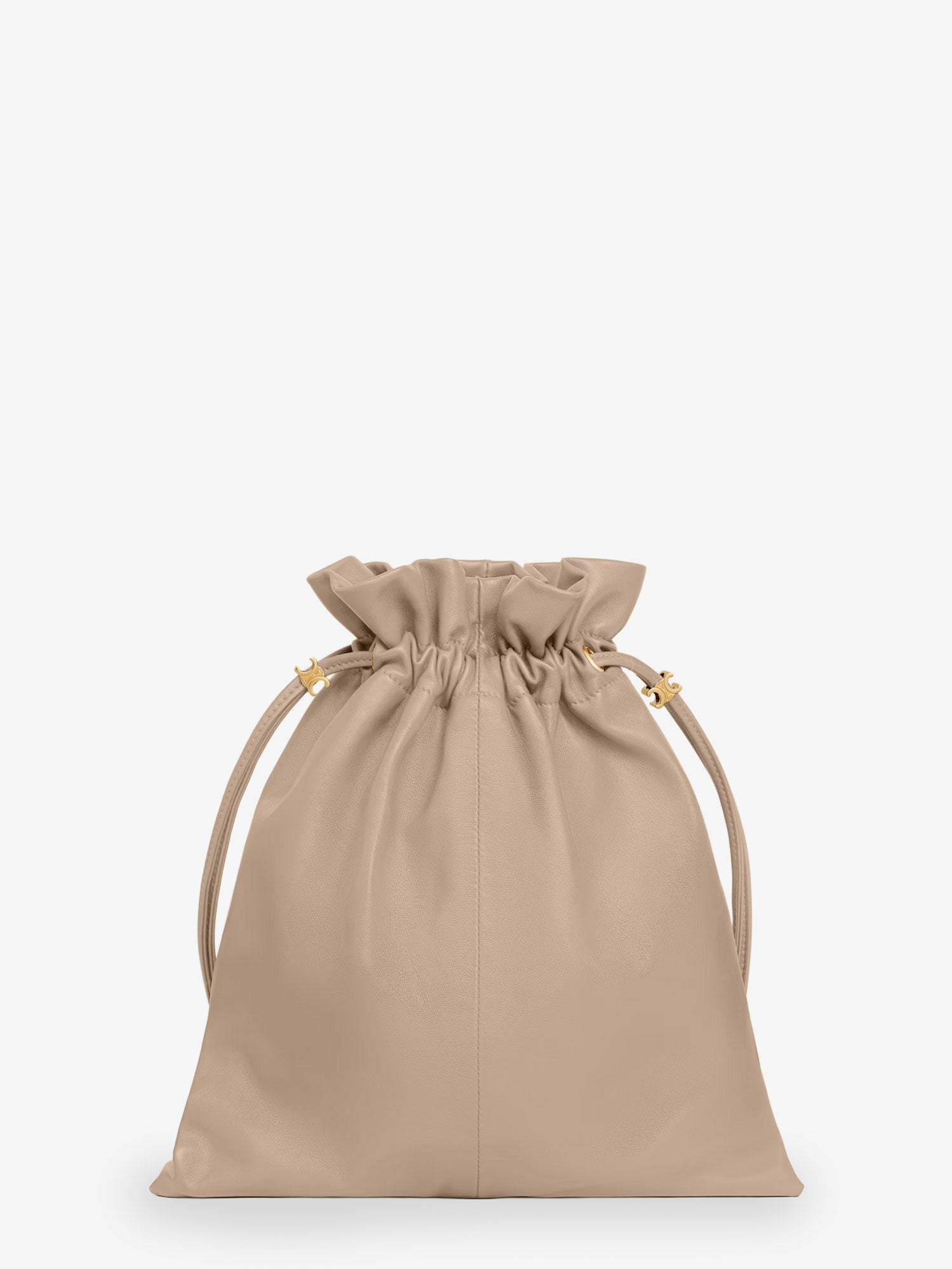 Crystal leather crossbody bag