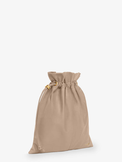 Crystal leather crossbody bag