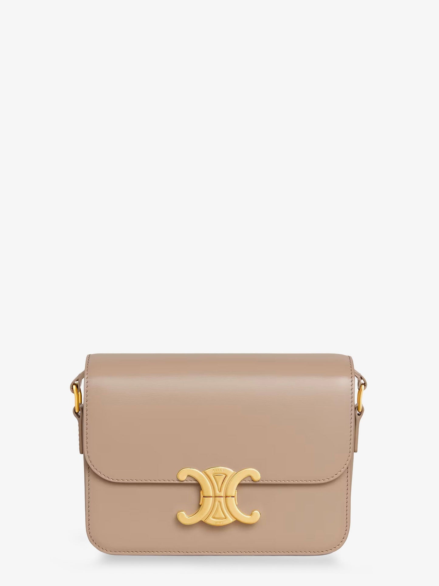 Teen Triomphe leather crossbody bag